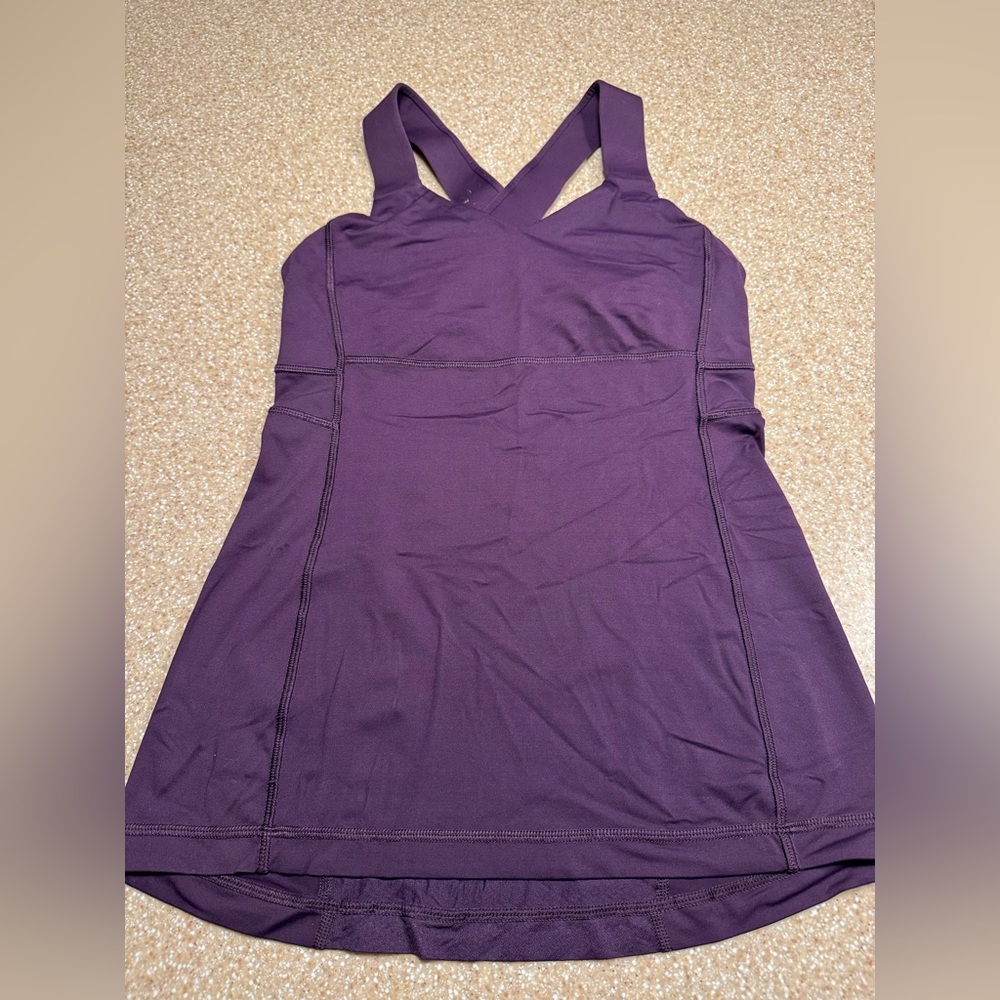 Lululemon Athletica Purple Tank Top